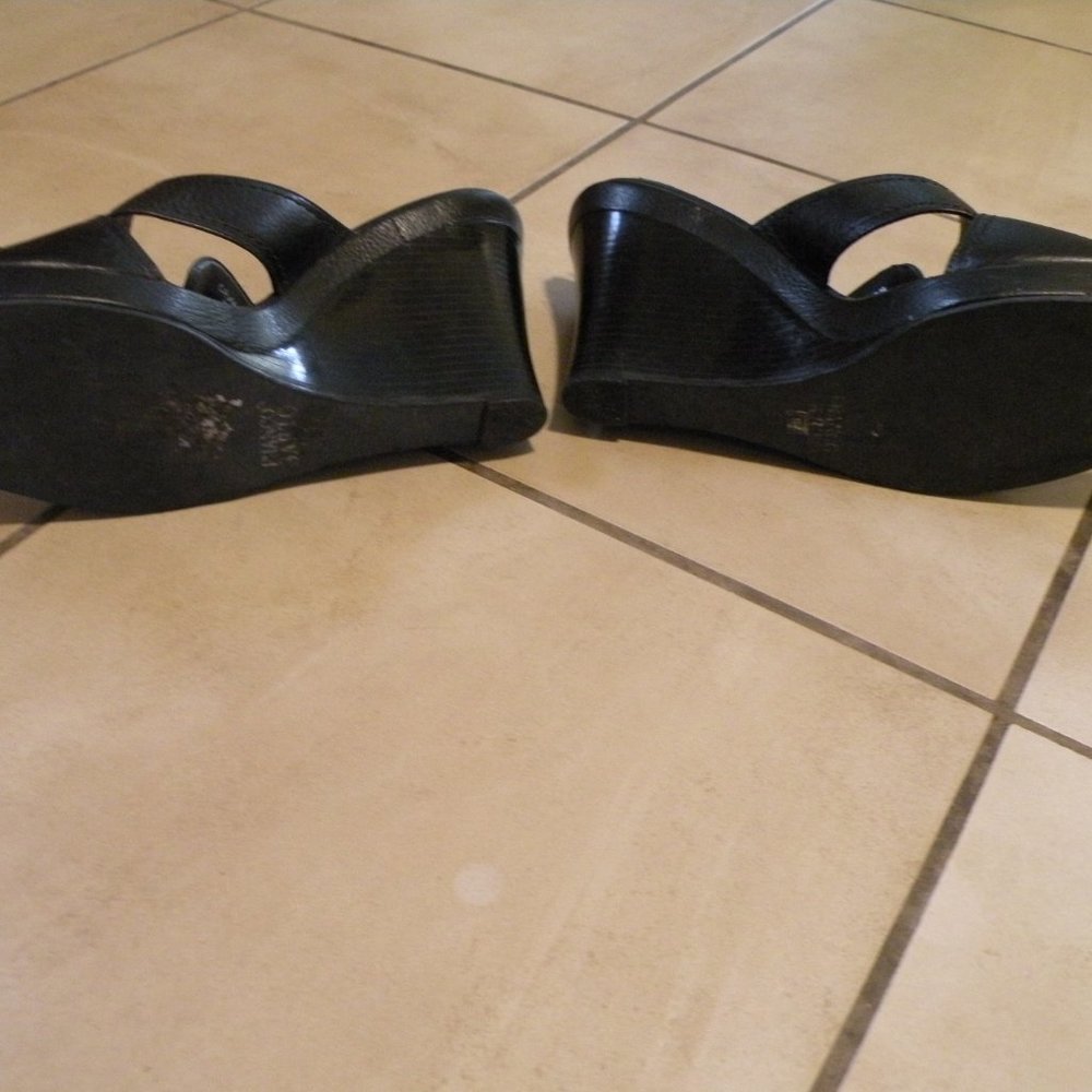 Franco Sarto slip on heels black - Picture 8 of 9